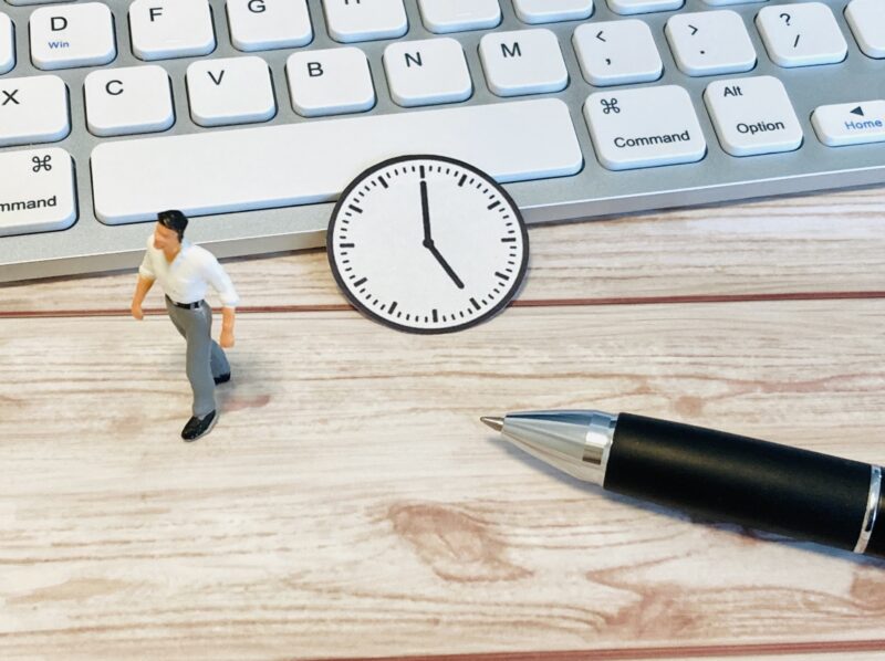 定時退社のイメージ