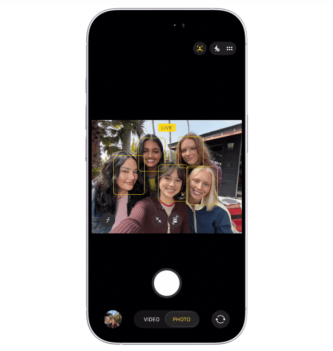 iPhone17正方形センサー画像