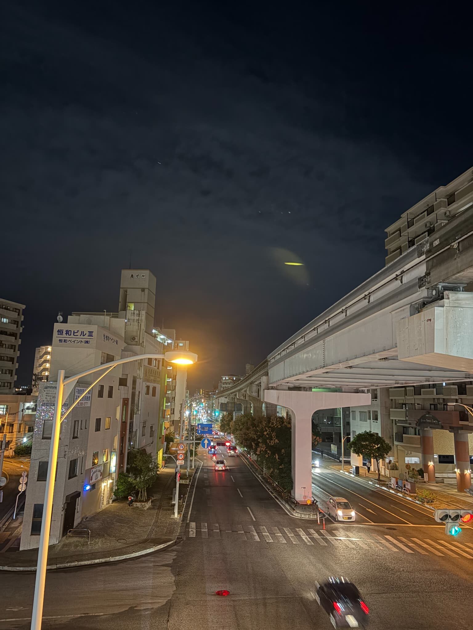 iPhone17カメラ撮影(夜間・標準)