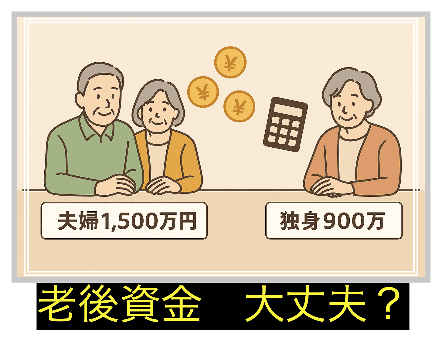 老後資金のイメージ画像