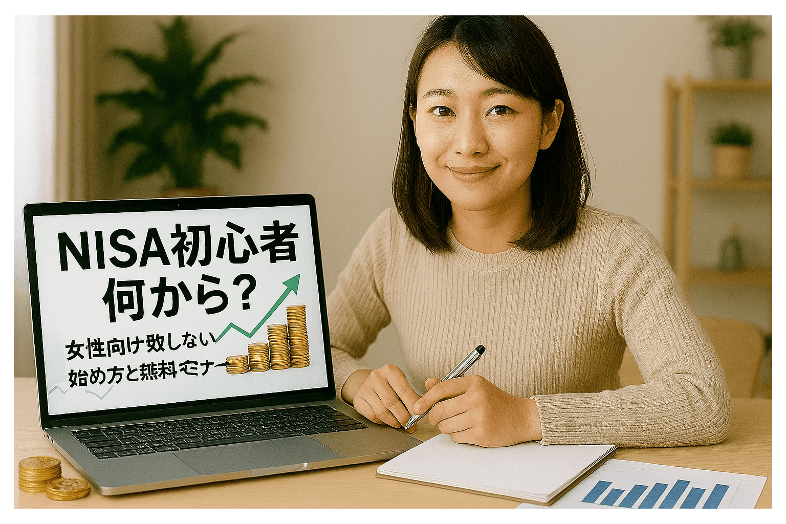 NISA初心者は何から？女性向け失敗しない始め方と無料セミナー活用術
