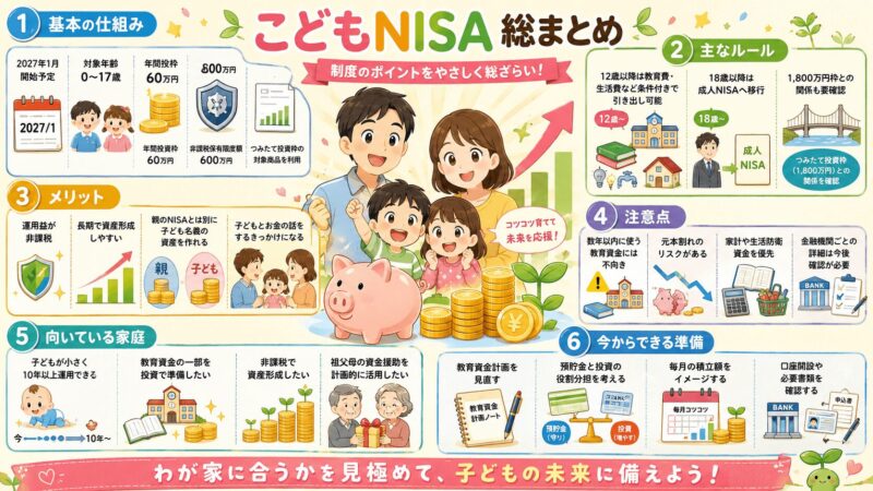 【こどもNISA】まとめ