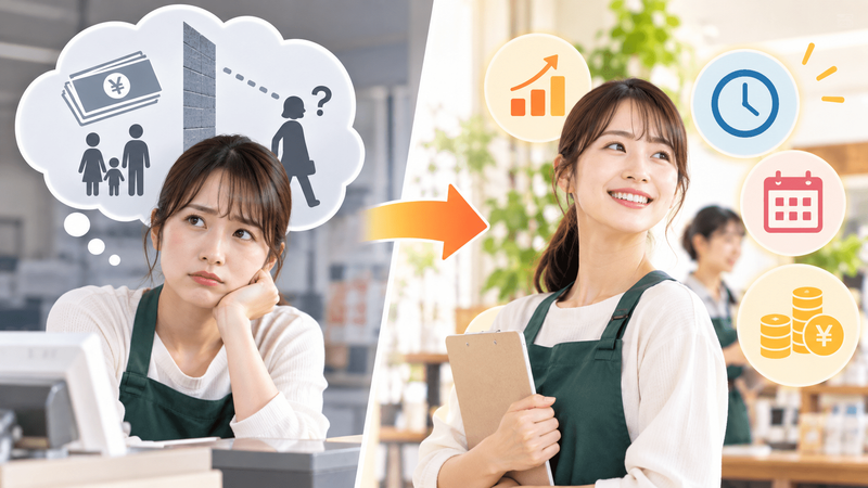 106万円の壁が撤退でパートやアルバイトはどうなる?