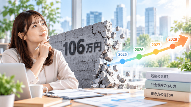 106万円の壁はいつ撤廃される?